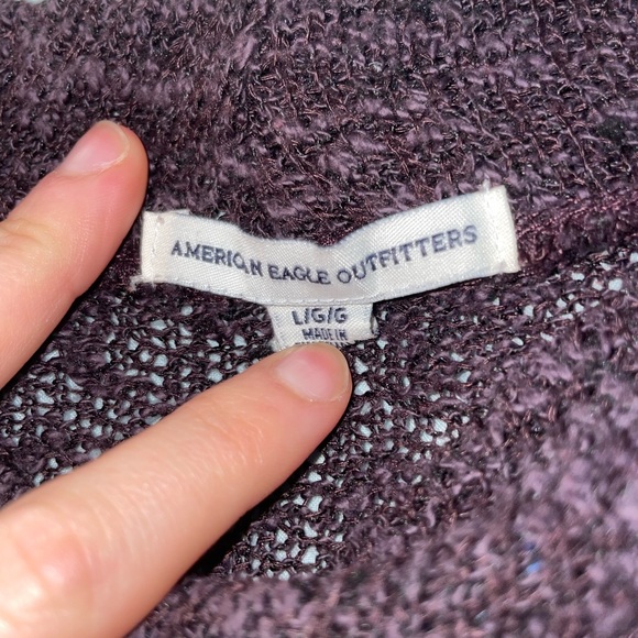 Sweaters - Purple American eagle sweater